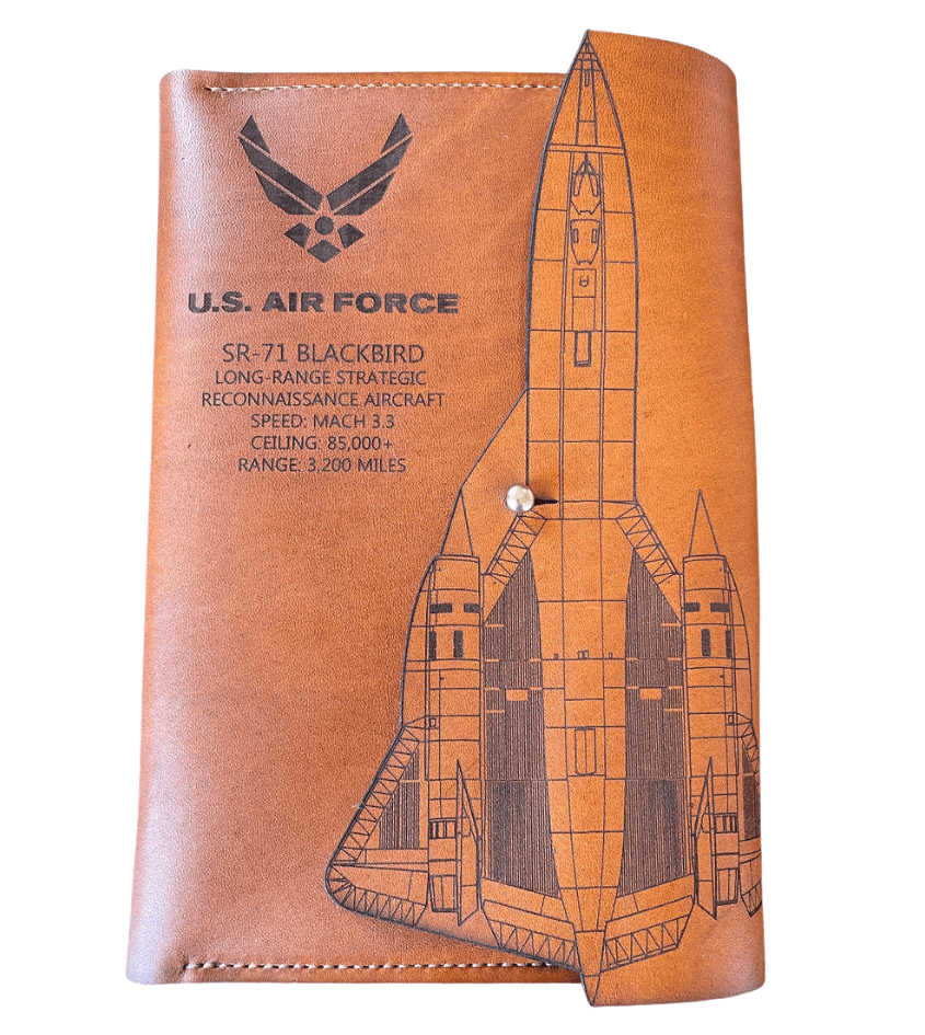 SR-71 Blackbird Special Edition Leather Journal, ShopAFA