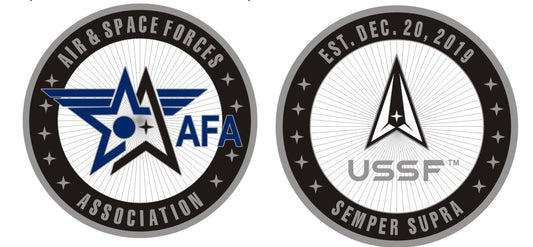 U.S. Space Force x AFA Challenge Coin - ShopAFA
